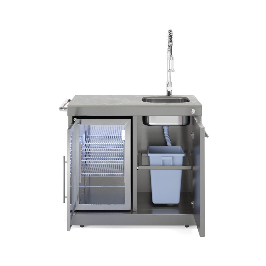 Modul Empire COOL-CLEAN hladilnik + korito (siv) - 4