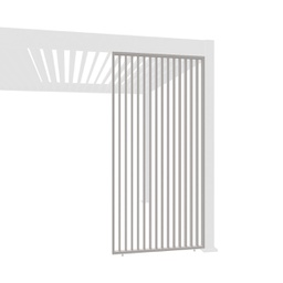 Vertikalna lamelna stranica (1.23m, Ivory krem)