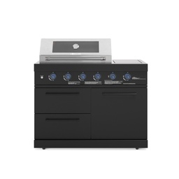 [MOD-EMPIRE-GRILL-BLK] Modul Empire plinski žar 6 gorilnikov (črn)